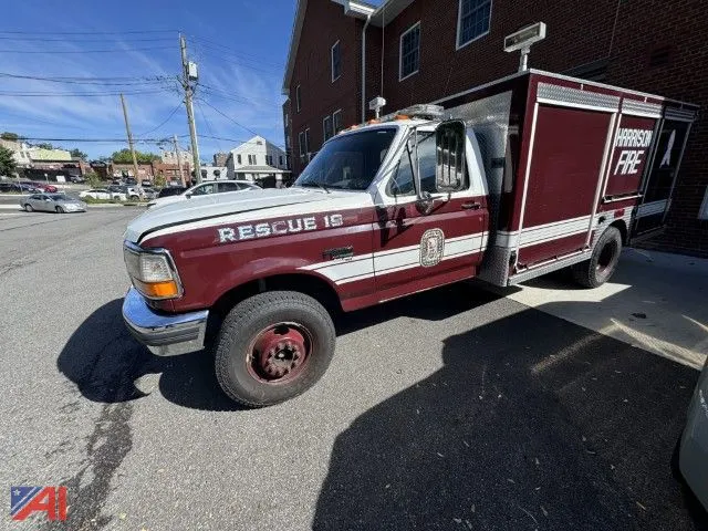 1997 Ford F450 Super Duty Emergency Utility Vehicle