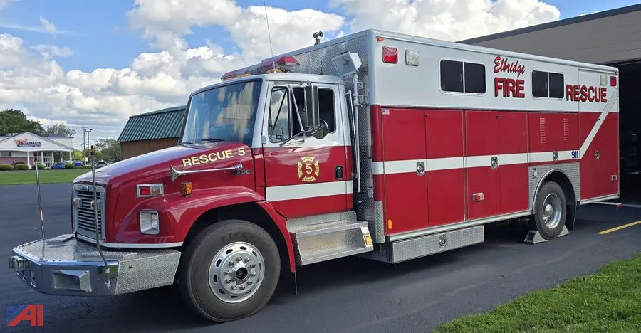 *Lot Updated* 1998 Freightliner FL70 Rescue Truck