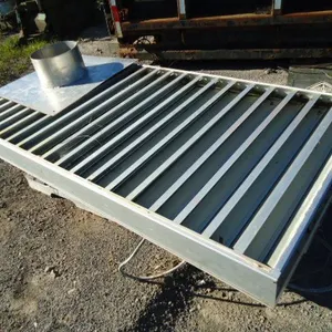 (2) Aluminum Louvered Vents