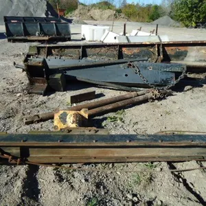 11' Wing and Masts off Motor Grader