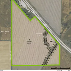 120.77 cropland acres for rent Harrison County Iowa - 4 year lease