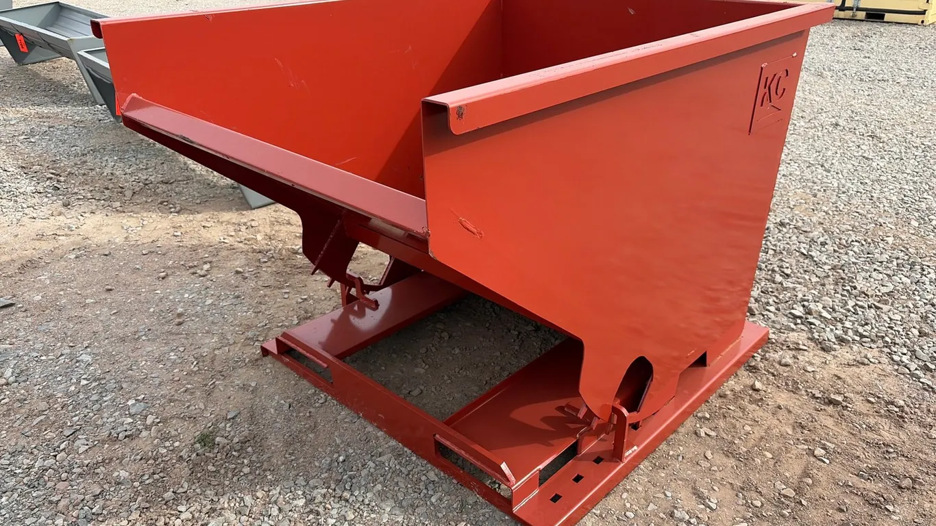 Unused Kit Containers 2YFT-SDG Forkable Self-Tipping Hopper