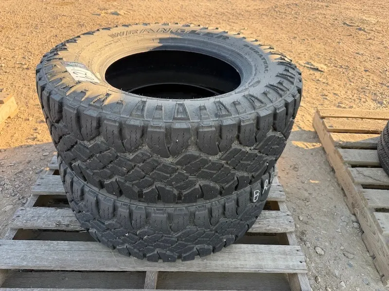 (2) Goodyear Wrangler Duratrac LT 295/65 R18 Truck Tires