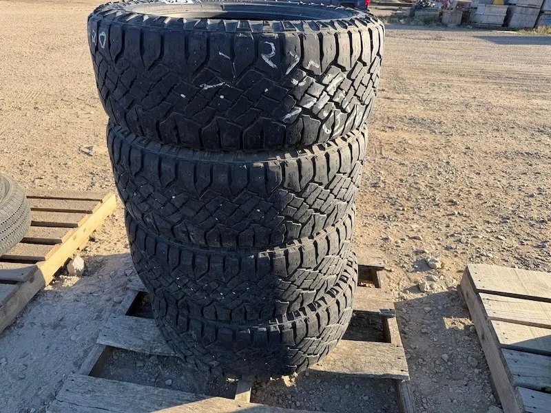 (4) Goodyear Wrangler Duratrac LT 275/55 R20 Truck Tires