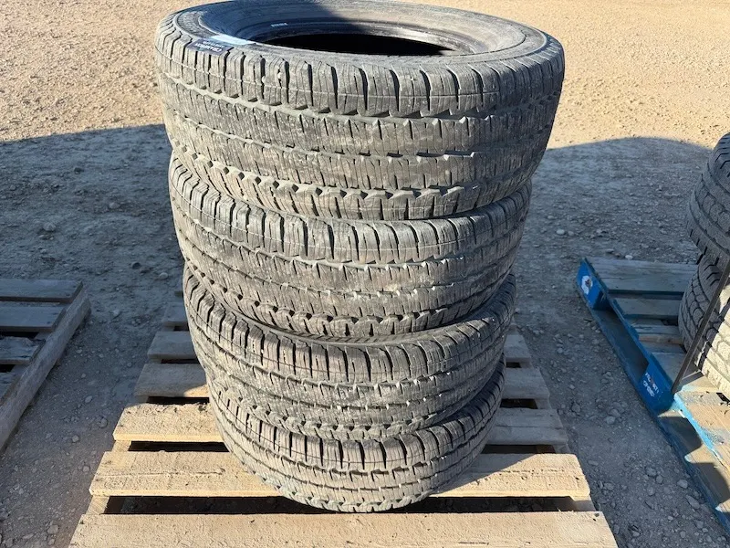 (4) Continental 235/65 R16 Tires