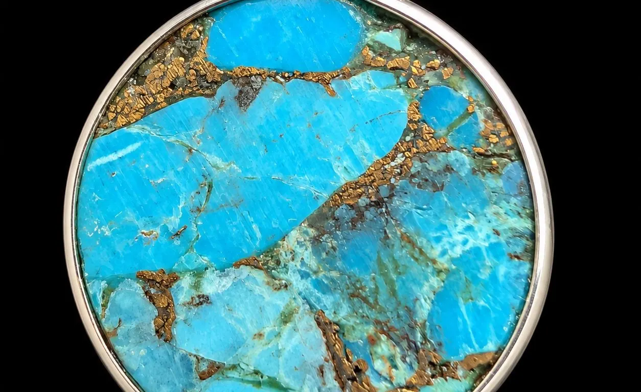 SILVER(2.16G), TURQUOISE PENDANT