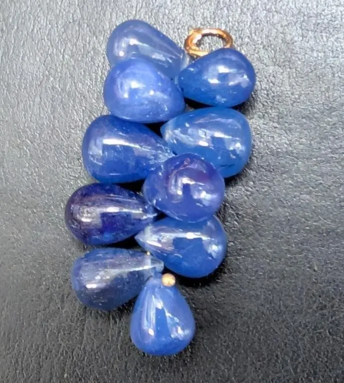 10K(2.4G), SAPPHIRE (12CT) PENDANT, SUGGESTED RETAIL VALUE $500