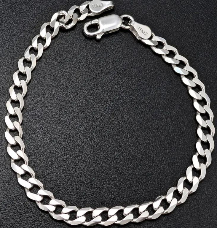 SILVER(5.8G), BRACELET 7" SUGGESTED RETAIL VALUE $200