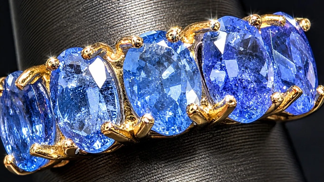 10K(2.1G), TANZANITE (2.5CT)RING, SIZE 6, SUGGESTED RETAIL VALUE $2600