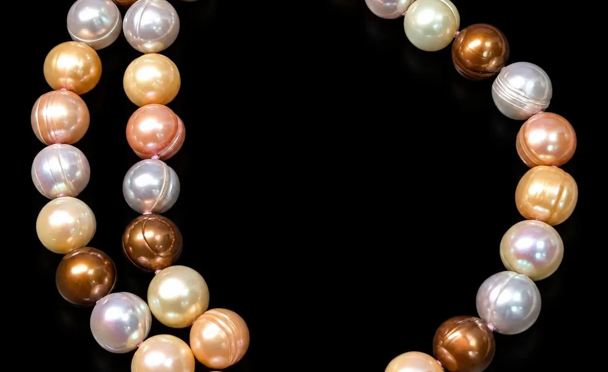 SILVERSHELL PEARL NECKLACE 16" SUGGESTED RETAIL VALUE $200
