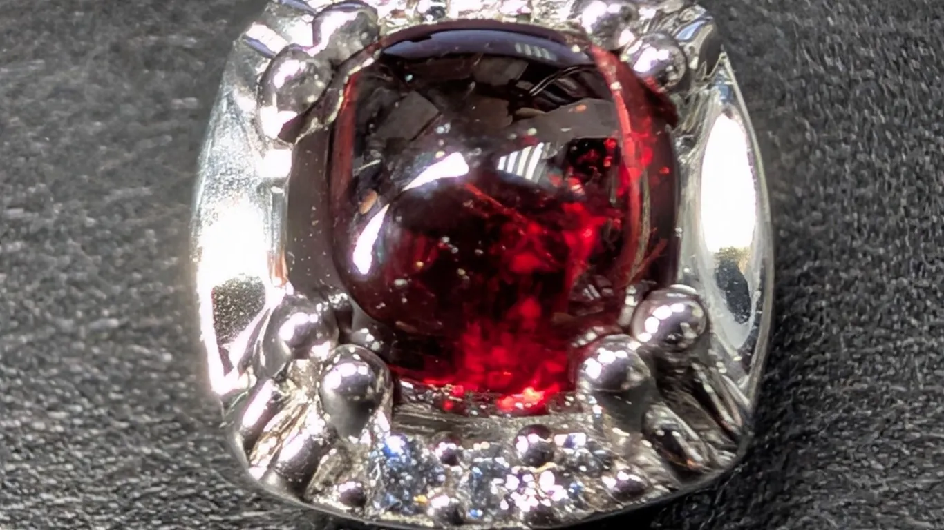 SILVER(1.62G), GEMSTONE PENDANT SUGGESTED RETAIL VALUE $200