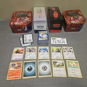 2 Pokémon Tins and 2 Boxes with Approximately 180 Cards - Qty 1 *Sample Pictured*