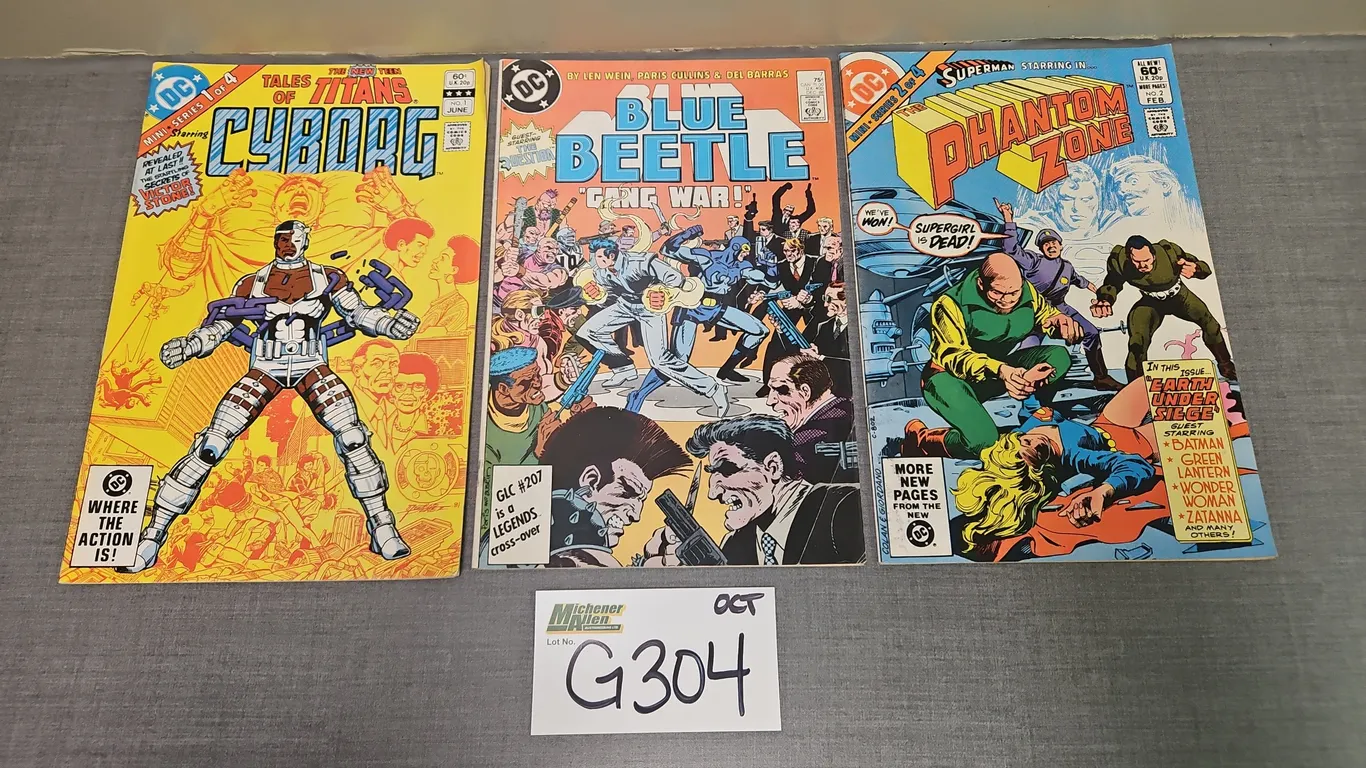 3 DC Comics - Qty 1