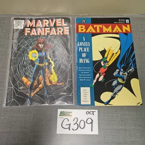 Batman and Marvel Fanfare Comic- Qty 1