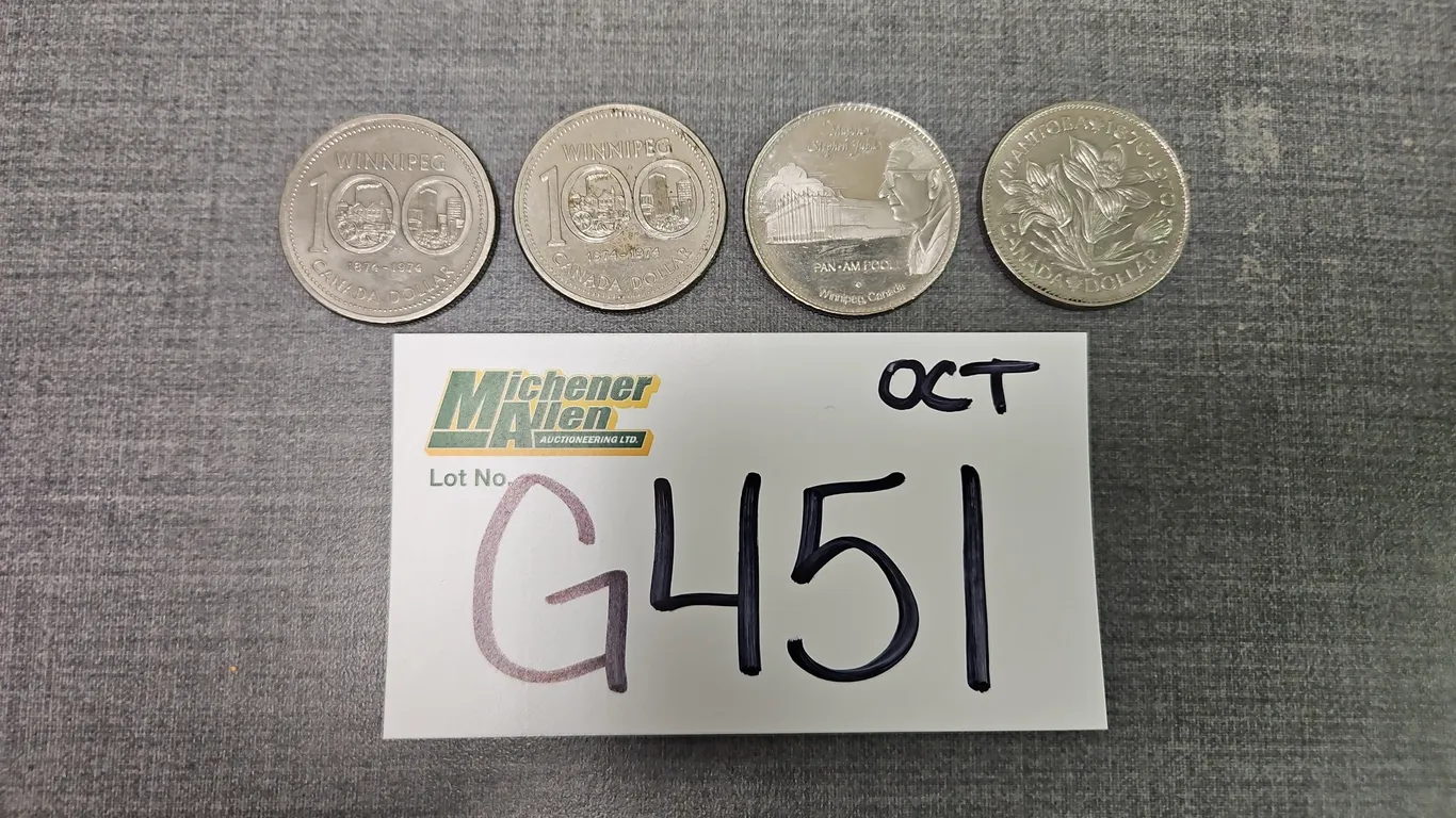 4 Canada $1.00 Coins - Qty 1
