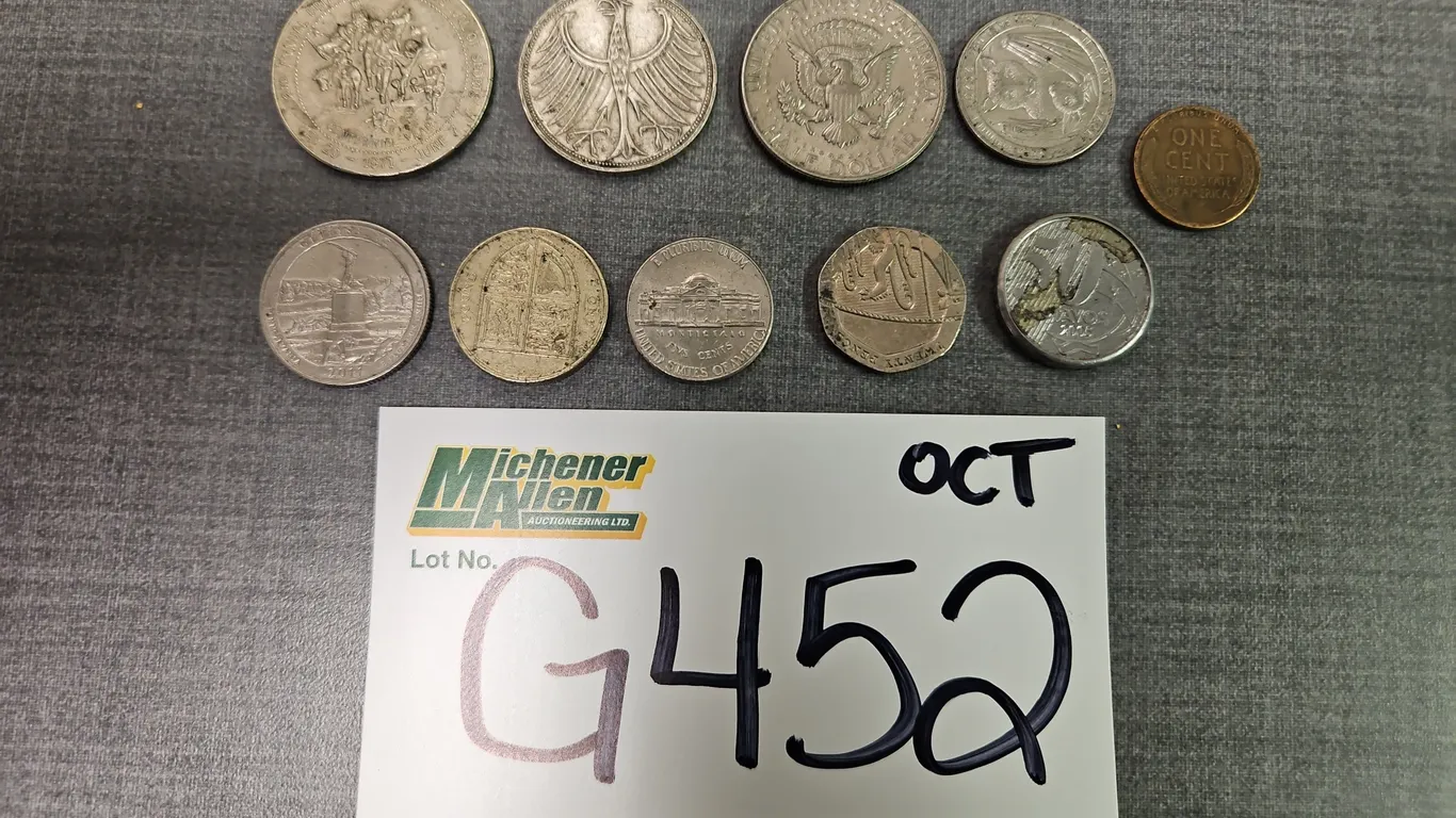 10 Assorted Coins - Qty 1