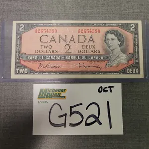 1954 Canada $2.00 Note - Qty 1