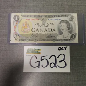 1973 Canada $1.00 Note - Qty 1