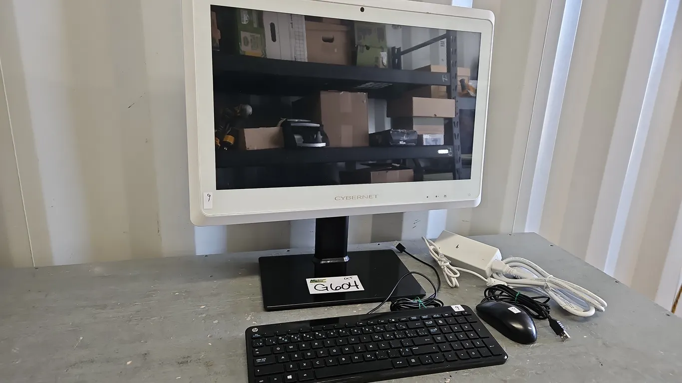 Cybernet S22 All-in-One Desktop Computer with Keyboard, Mouse and Power Cord - Qty 1