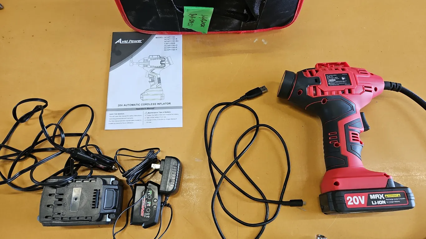 Cordless Inflator