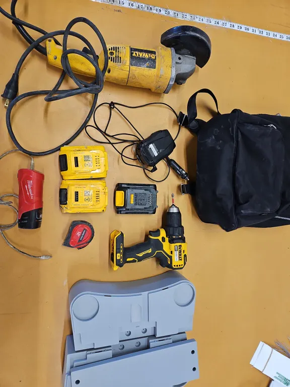 Tools, Radar Detector, Kate Spade backpack