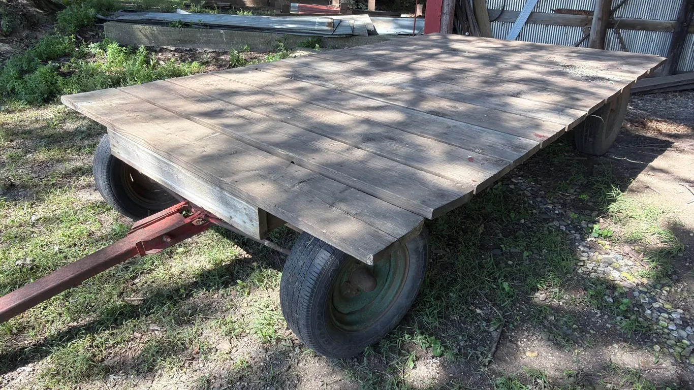 7ft x 12ft Wood Flatbed