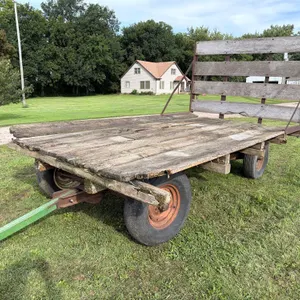 8ft x 14ft Wood Flatbed