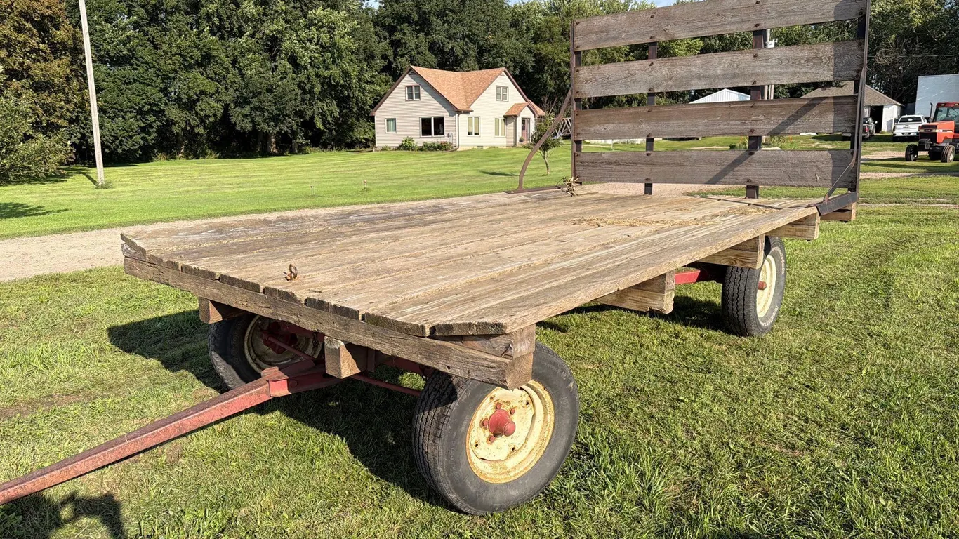 8ft x 14ft Wood Flatbed