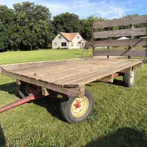 8ft x 14ft Wood Flatbed