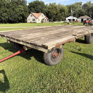 9ft x 16ft Wood Flatbed