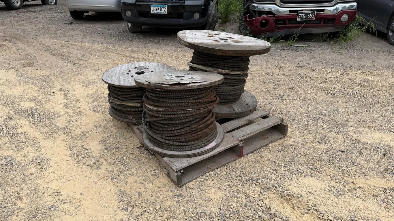 Spools of wire
