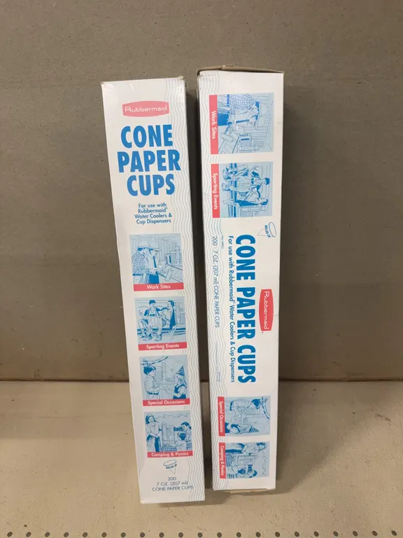 Cone paper cups