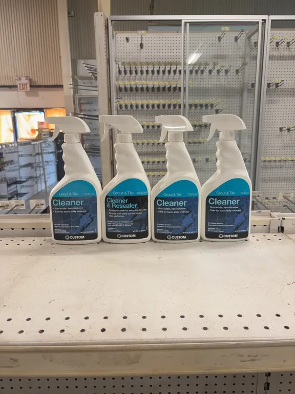 grout and tile resealer and cleaner