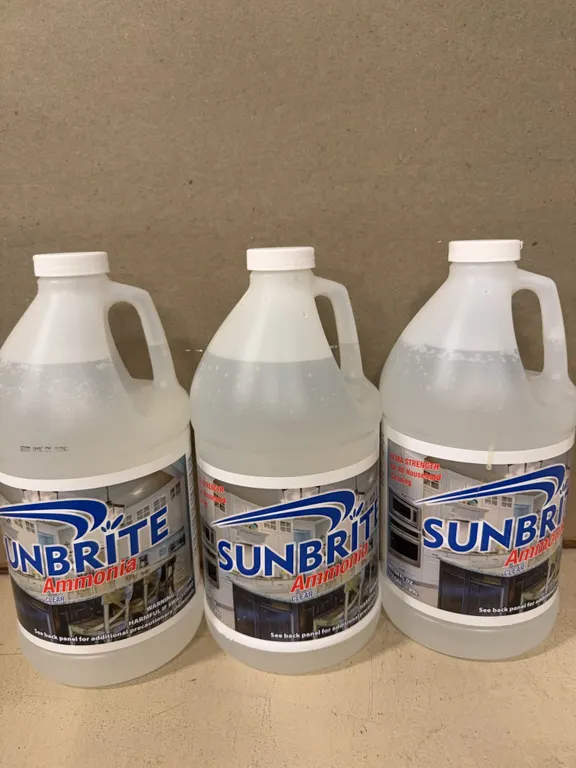 Sun, bright ammonia clear