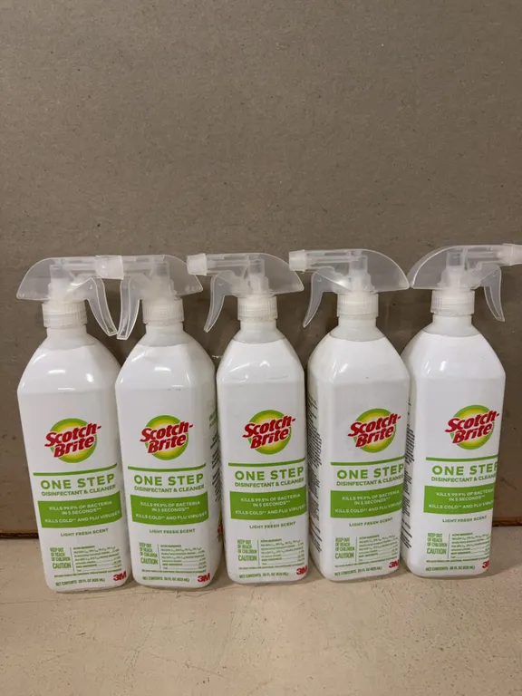 Scotch Sprite, one step disinfectant cleaner