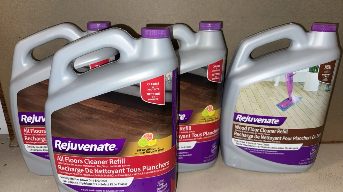 Rejuvenate floor cleaner
