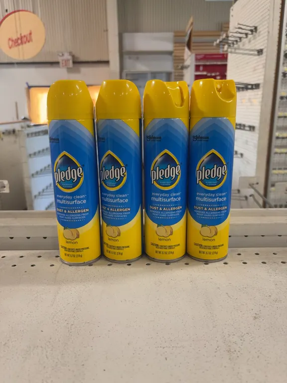 Pledge multi surface cleaner