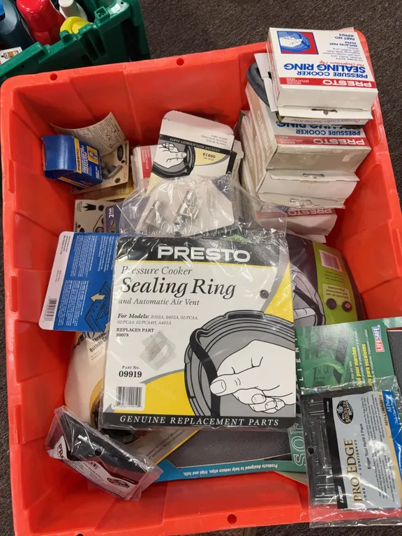 box of sealing rings contents only