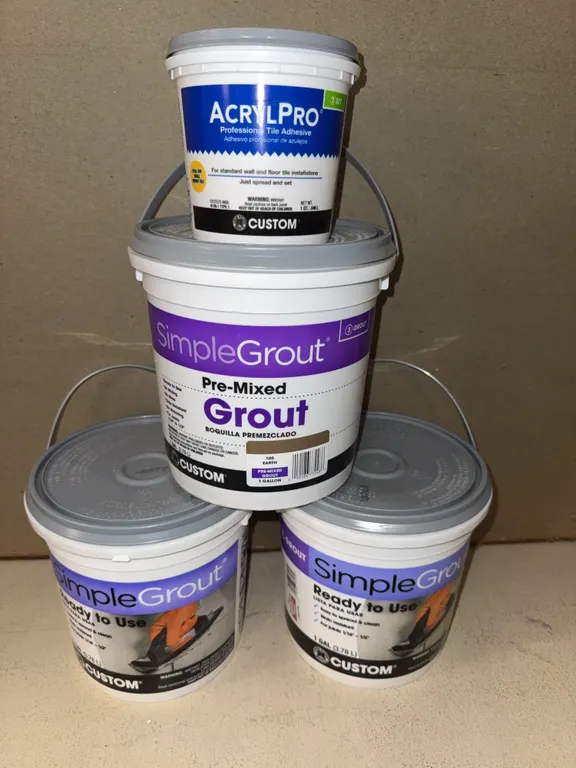 Ready to use premixed grout