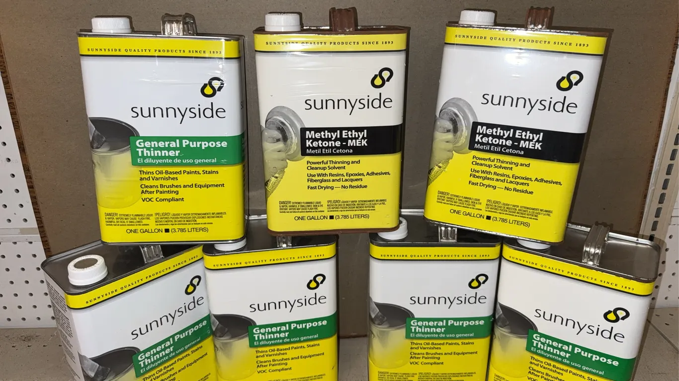Sunnyside paint thinner, and solvent