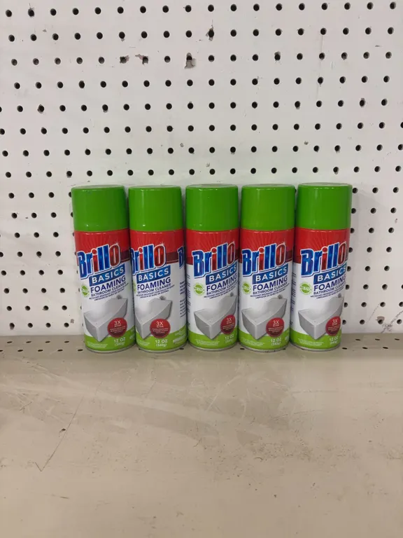 brillo bathroom cleaner
