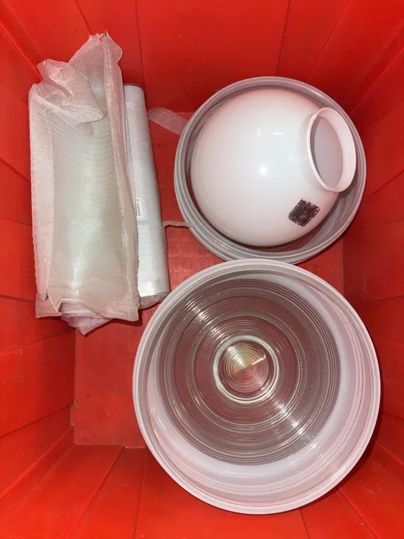Lot of glass light cover covers