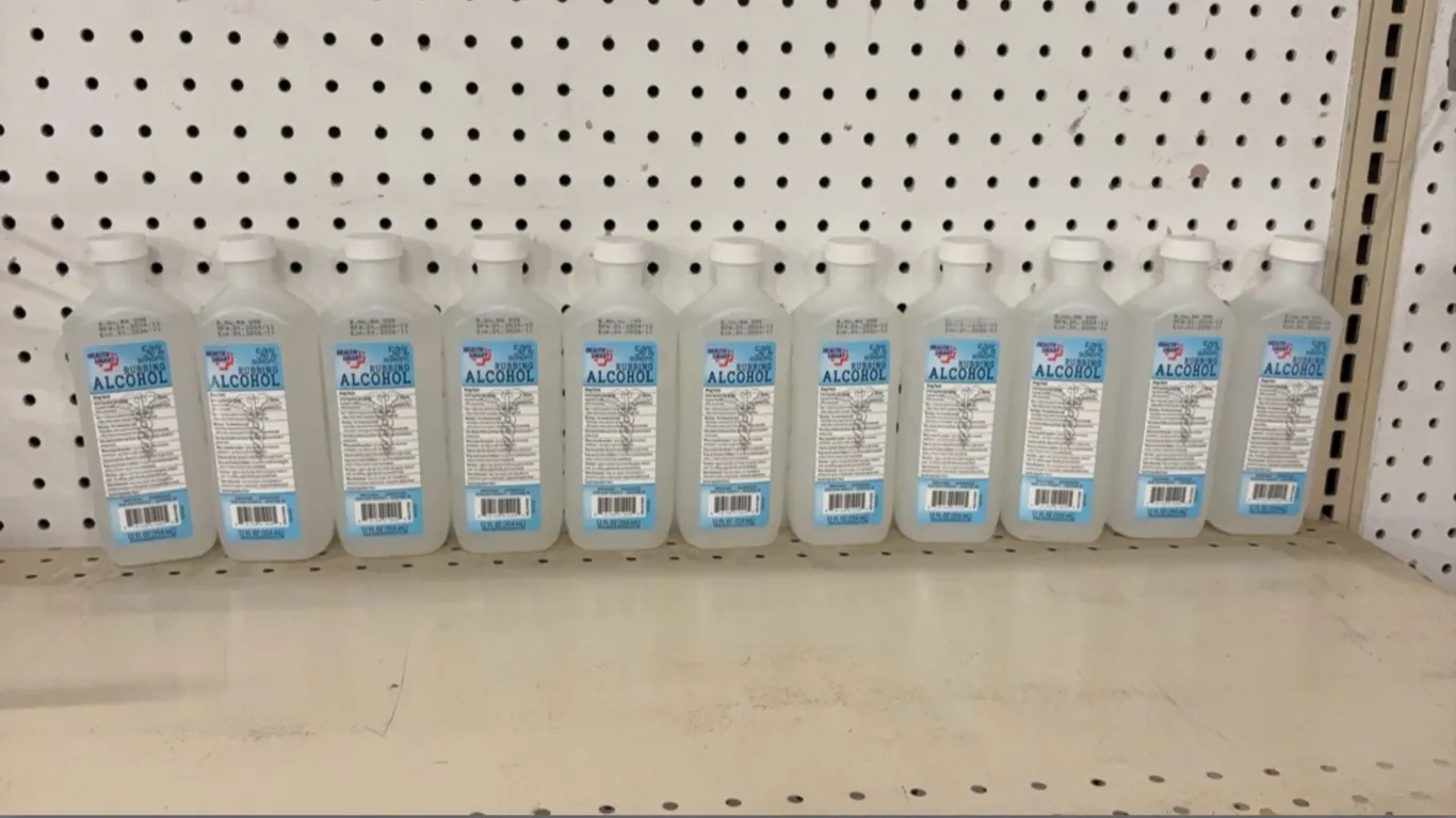 alcohol bottles