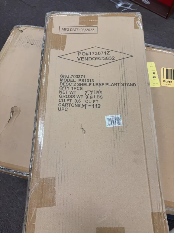 2 shelf plant stand