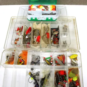 Fishing Lures, Bobbers & Tackle Boxes
