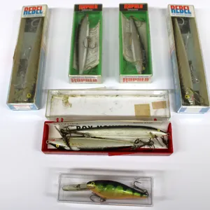 Rapala & Rebel Fishing Lures