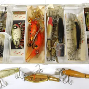 Heddon Fishing Lures in Box