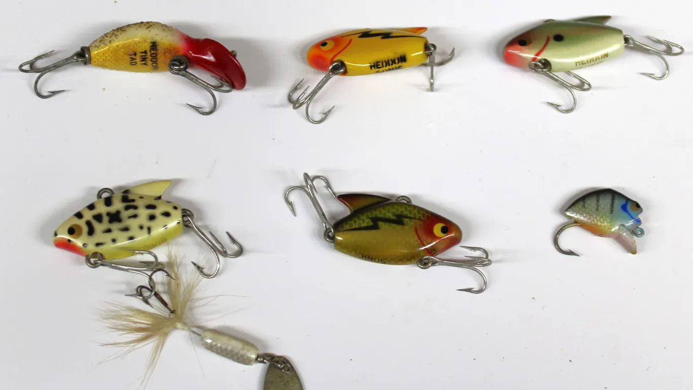 6 Heddon Fishing Lures Assorted Types