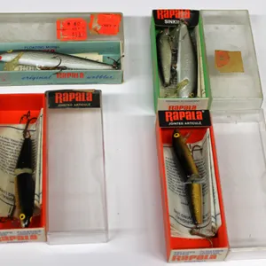 Rapala Fishing Lures With Original Boxes