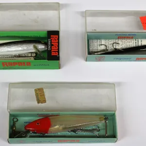 Rapala Fishing Lures in Boxes